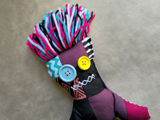 Voodoo Doll | Handmade Zerowaste Toy | 008