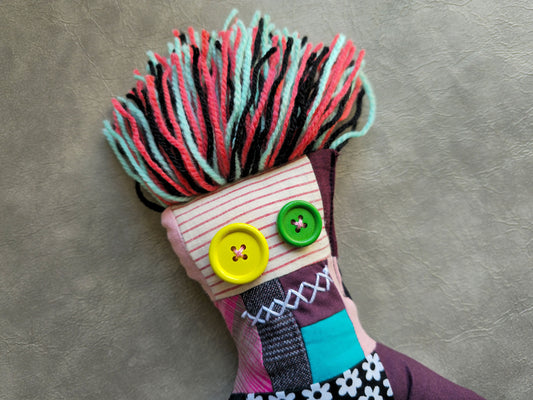 Voodoo Doll | Handmade Zerowaste Toy | 015