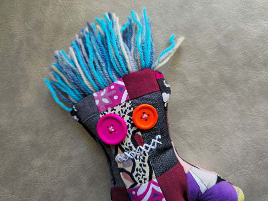 Voodoo Doll | Handmade Zerowaste Toy | 012