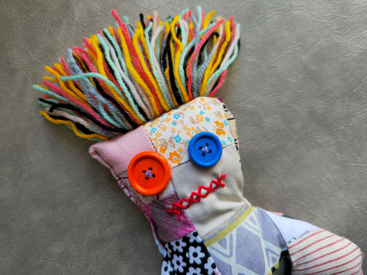 Voodoo Doll | Handmade Zerowaste Toy | 014