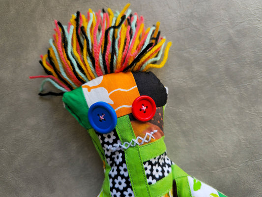 Voodoo Doll | Handmade Zerowaste Toy | 016