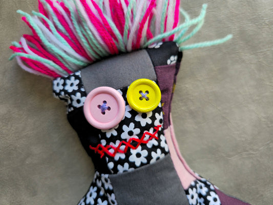 Voodoo Doll | Handmade Zerowaste Toy | 019