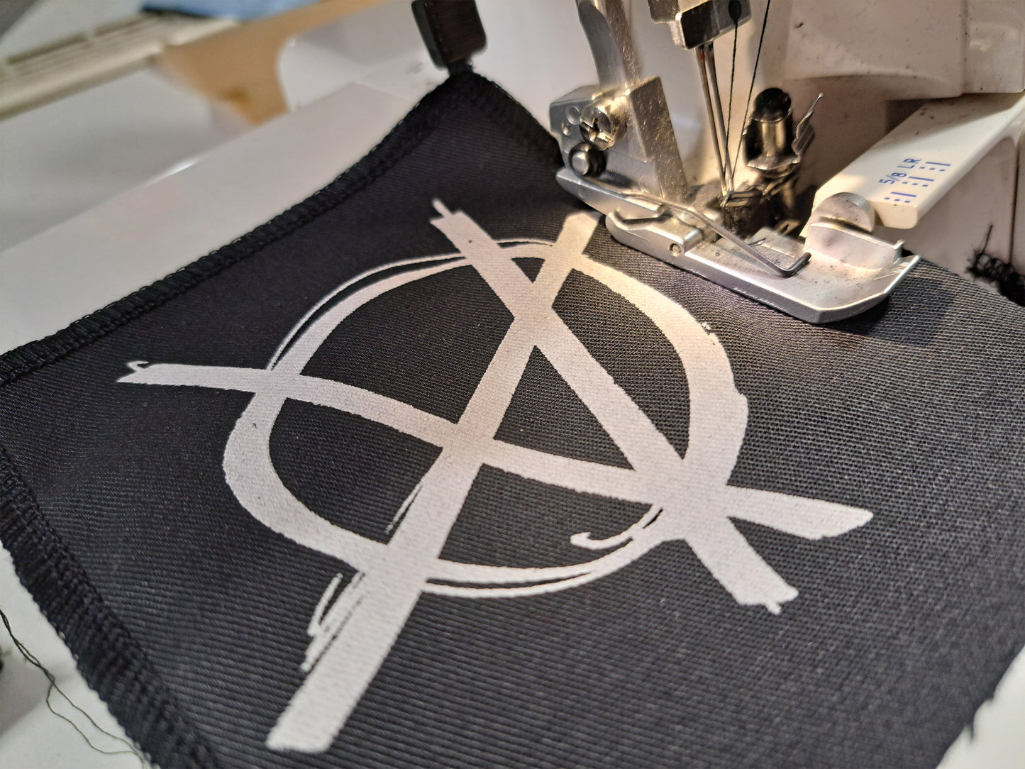 Anarchy Patch | Handmade Screen Printed Patch | Sew On Patch