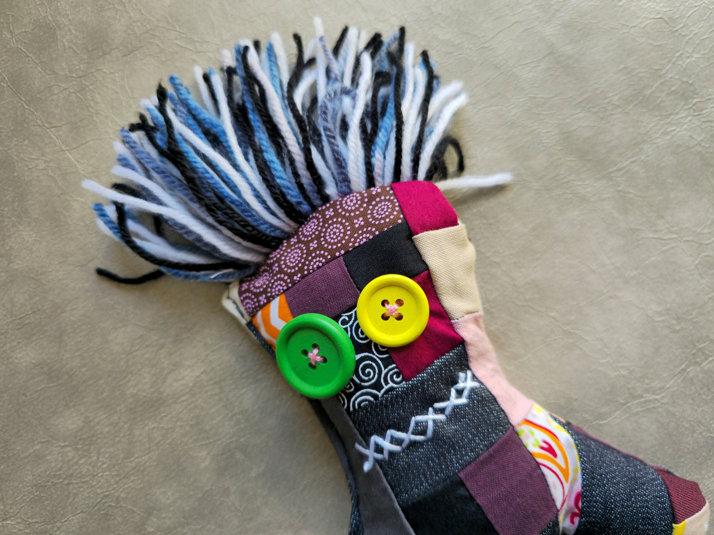 Voodoo Doll | Handmade Zerowaste Toy | 017