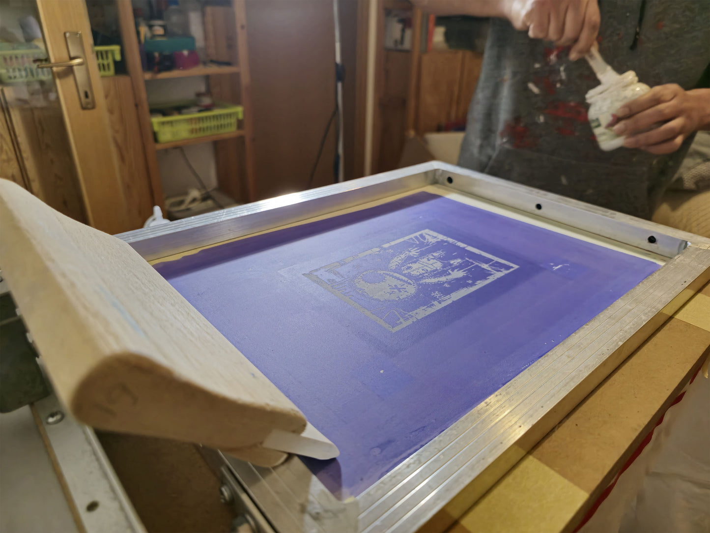 Voodoo Doll Patch | Handmade Screen Printed Patch | Sew On Patch