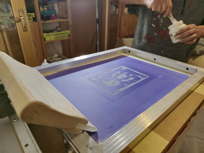 Voodoo Doll Patch | Handmade Screen Printed Patch | Sew On Patch