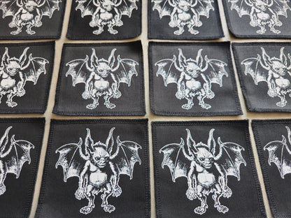 Little Devil Patch | Handmade Screen Printed Patch | Sew On Patch