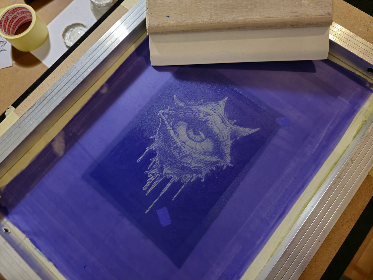 Eye See You Patch | Handmade Screen Printed Patch | Sew On Patch