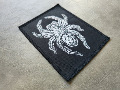 Tarantula Patch |  Handmade Screen Printed Patch | Sew On Patch