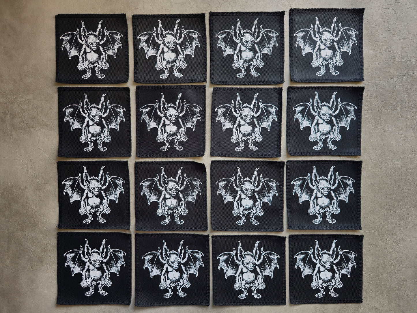 Little Devil Patch | Handmade Screen Printed Patch | Sew On Patch