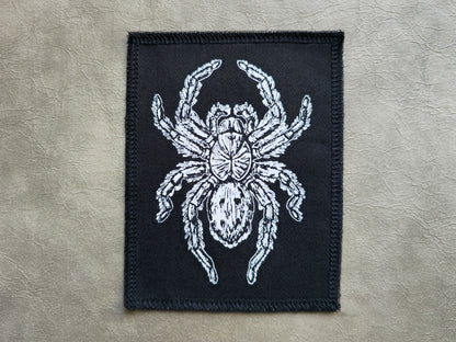Tarantula Patch |  Handmade Screen Printed Patch | Sew On Patch