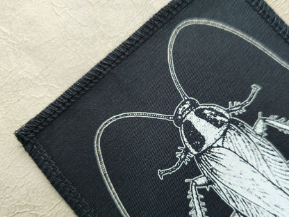 Cockroach Patch | Handmade Screen Printed Patch | Sew On Patch