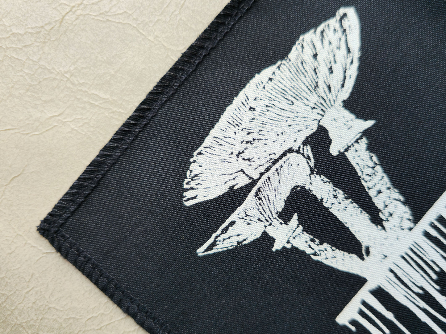 Mushroom Patch | Handmade Screen Printed Patch | Sew On Patch