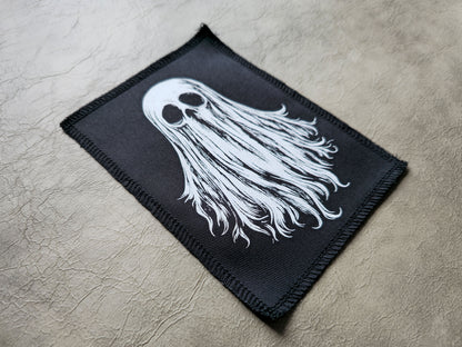 Ghost Patch | Screen Printed Patch | Sew On Patch