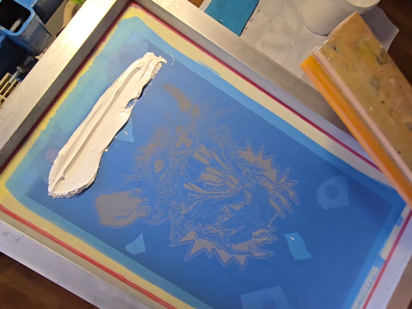 Screaming Rat Tote Bag | Screen Printed Rat Tote | Cotton Tote Bag