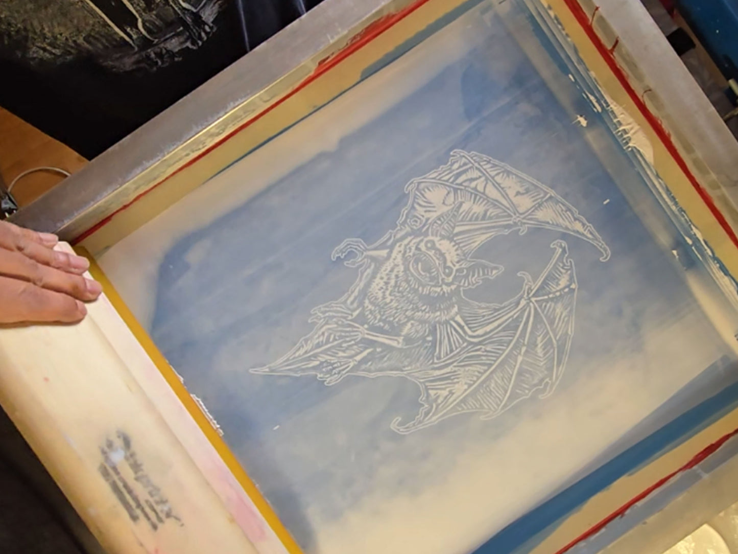 Screaming Chiroptera Tote Bag | Screen Printed Bat | Cotton Tote Bag