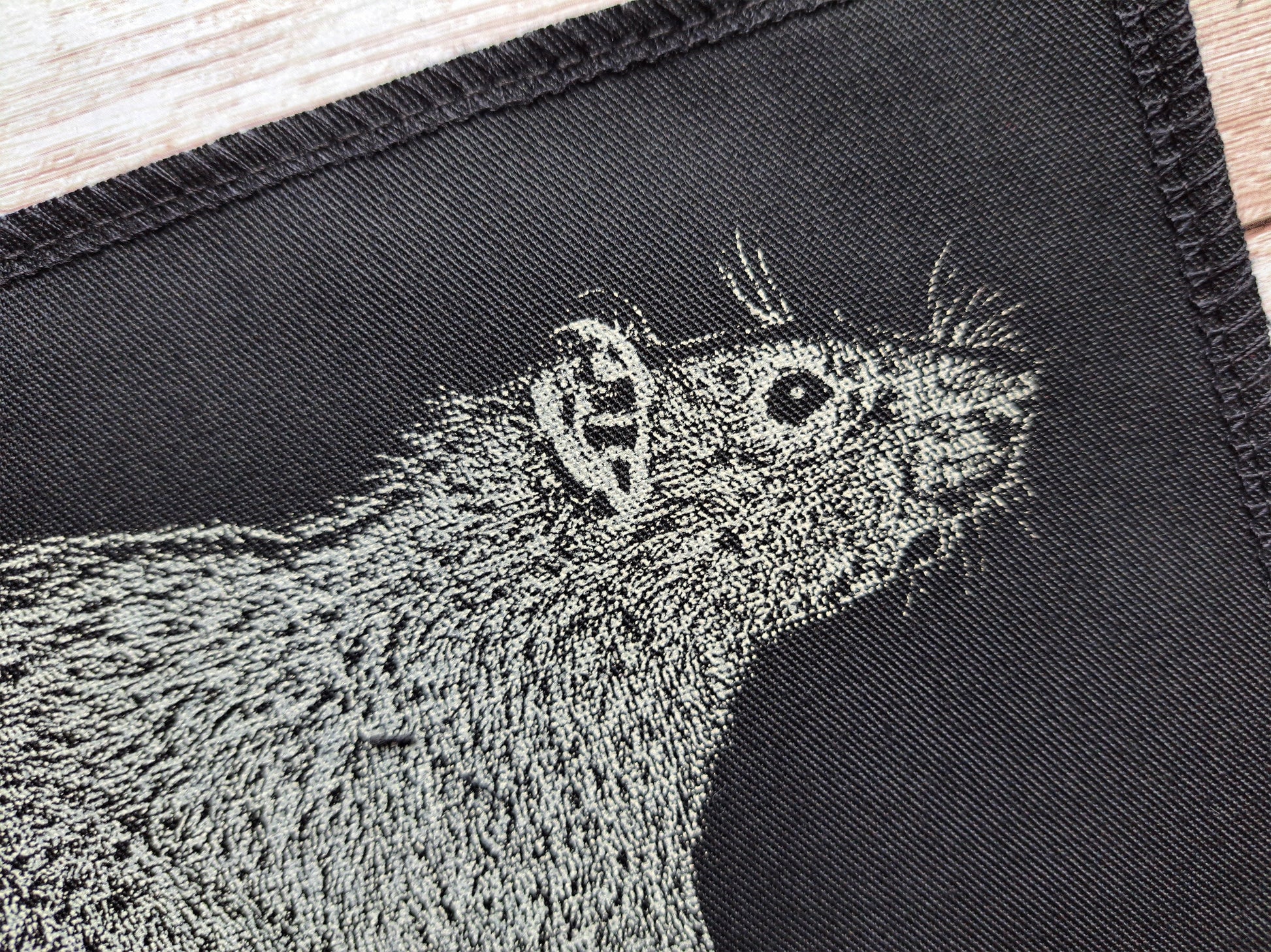 Rat Patch | Screen Printed Patch | High Quality Rodent Patch | Rat Print