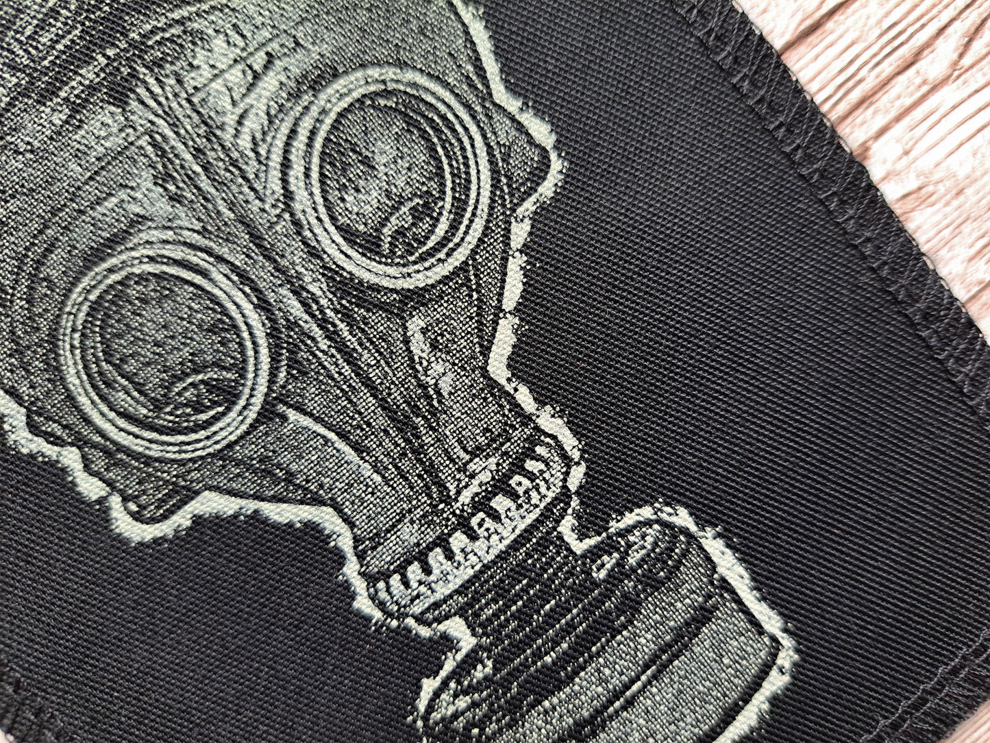 Gas Mask Patch | Punk Patch | Screen Printed Patch | Horror Patch | Apocalypse Patch