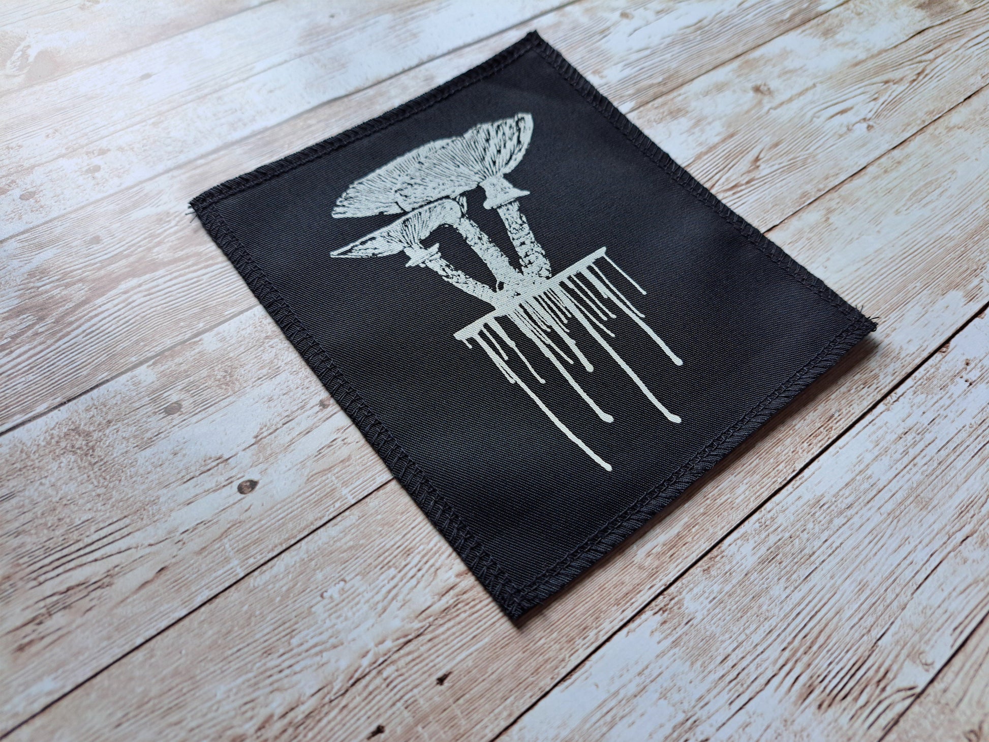 Mushroom Patch | Screen Printed Patch | Sew on Patch | Fungus Patch