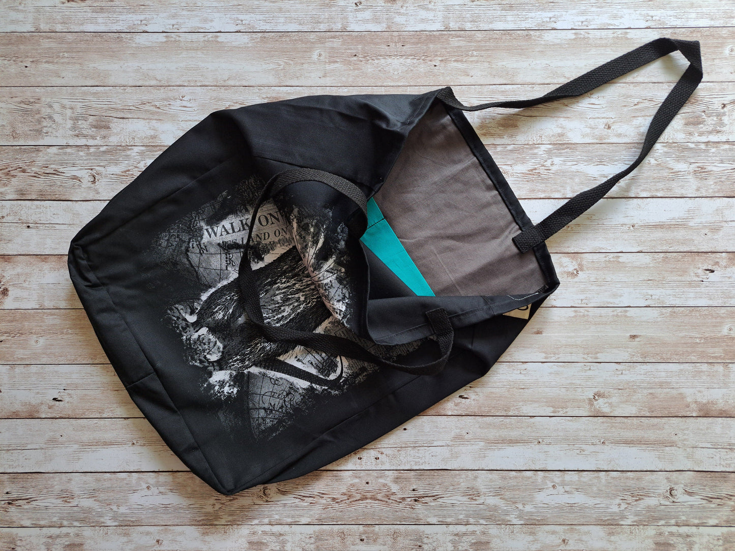 Rat Tote Bag | Unique Screen Printed Tote | Handmade Bag