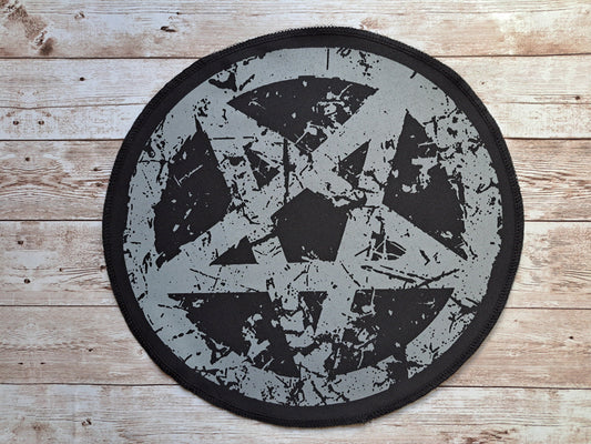 Pentagram Back Patch | Screen Printed Patch | Metal Punk Backpatch