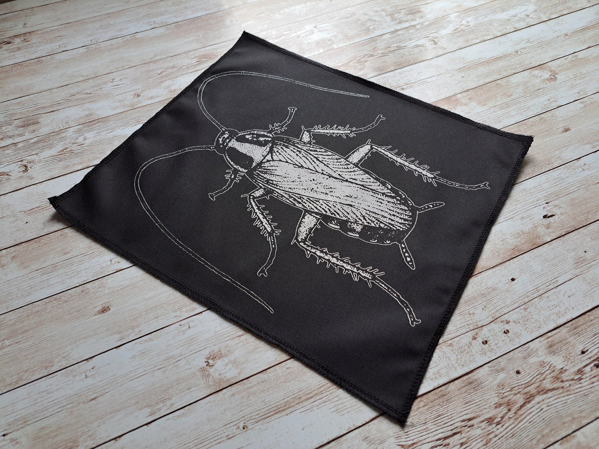 Cockroach Backpatch | Screen Printed Patch | Handmade