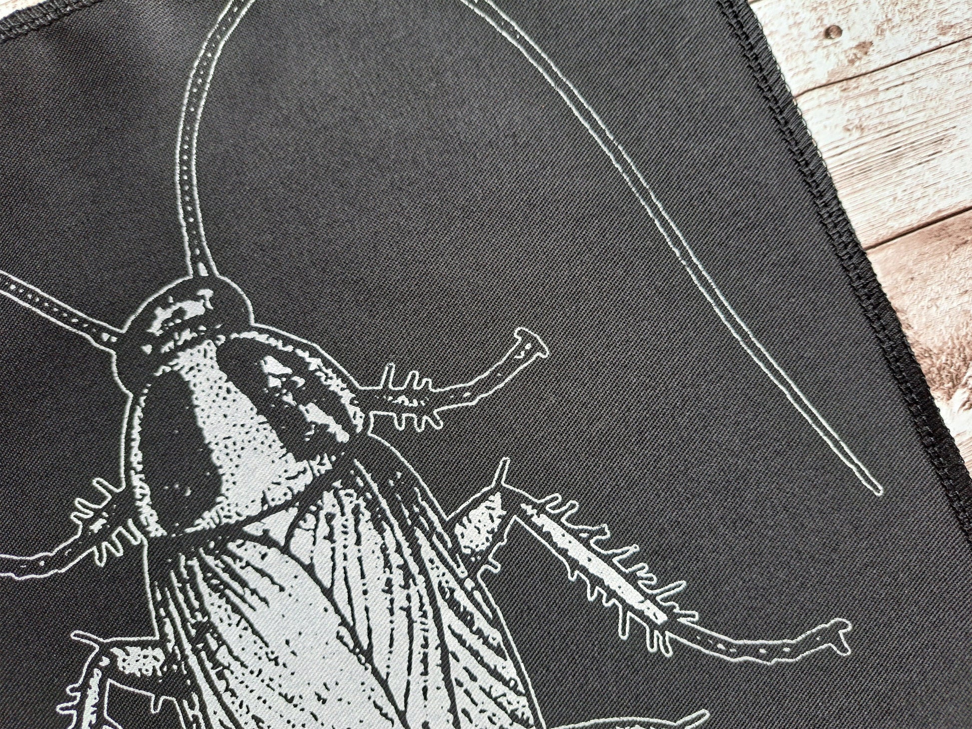 Cockroach Backpatch | Screen Printed Patch | Handmade