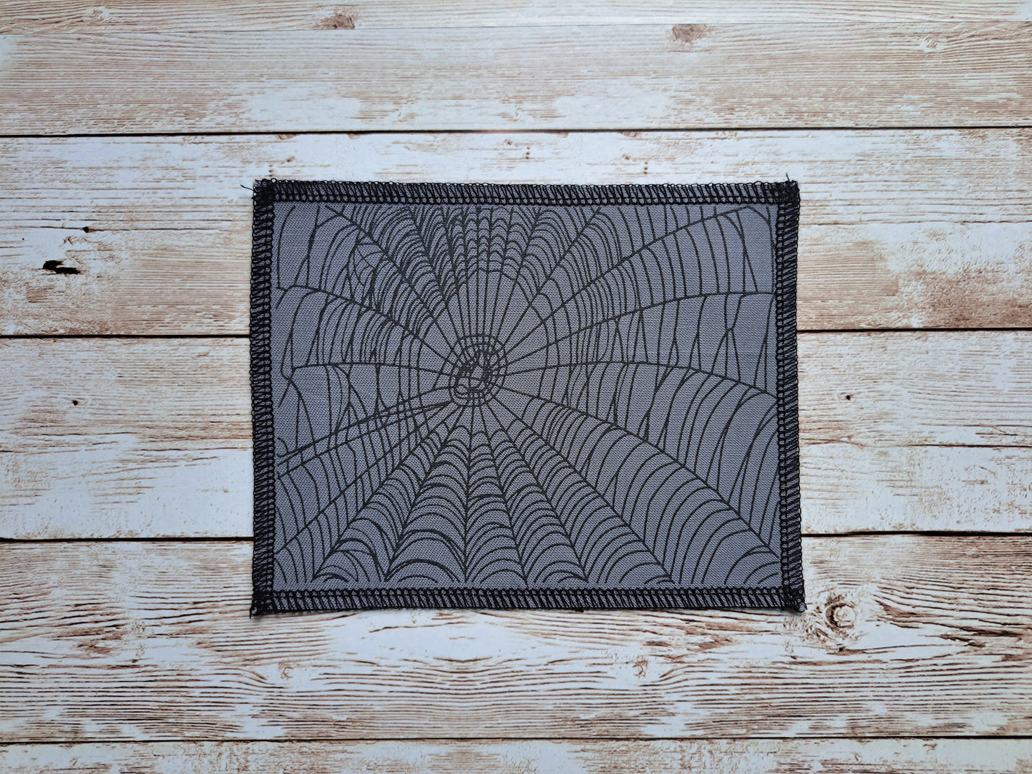 Spider Web Patch | Clothing Patch | Punk Patch | Screen Printed Patch | Spider Web Print | Crust Punk Web | Jacket Patch