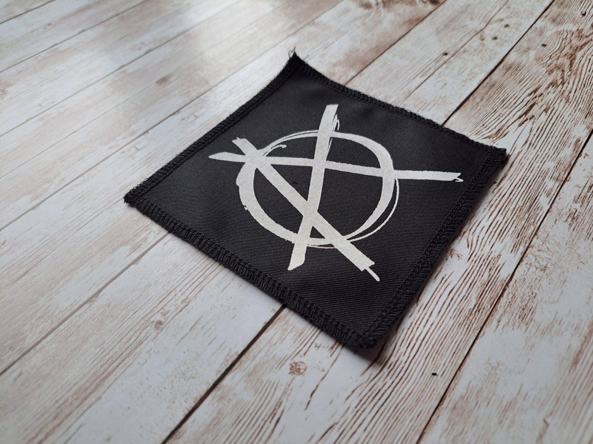 Anarchy Patch | Screen Printed Patch | Punk Patch