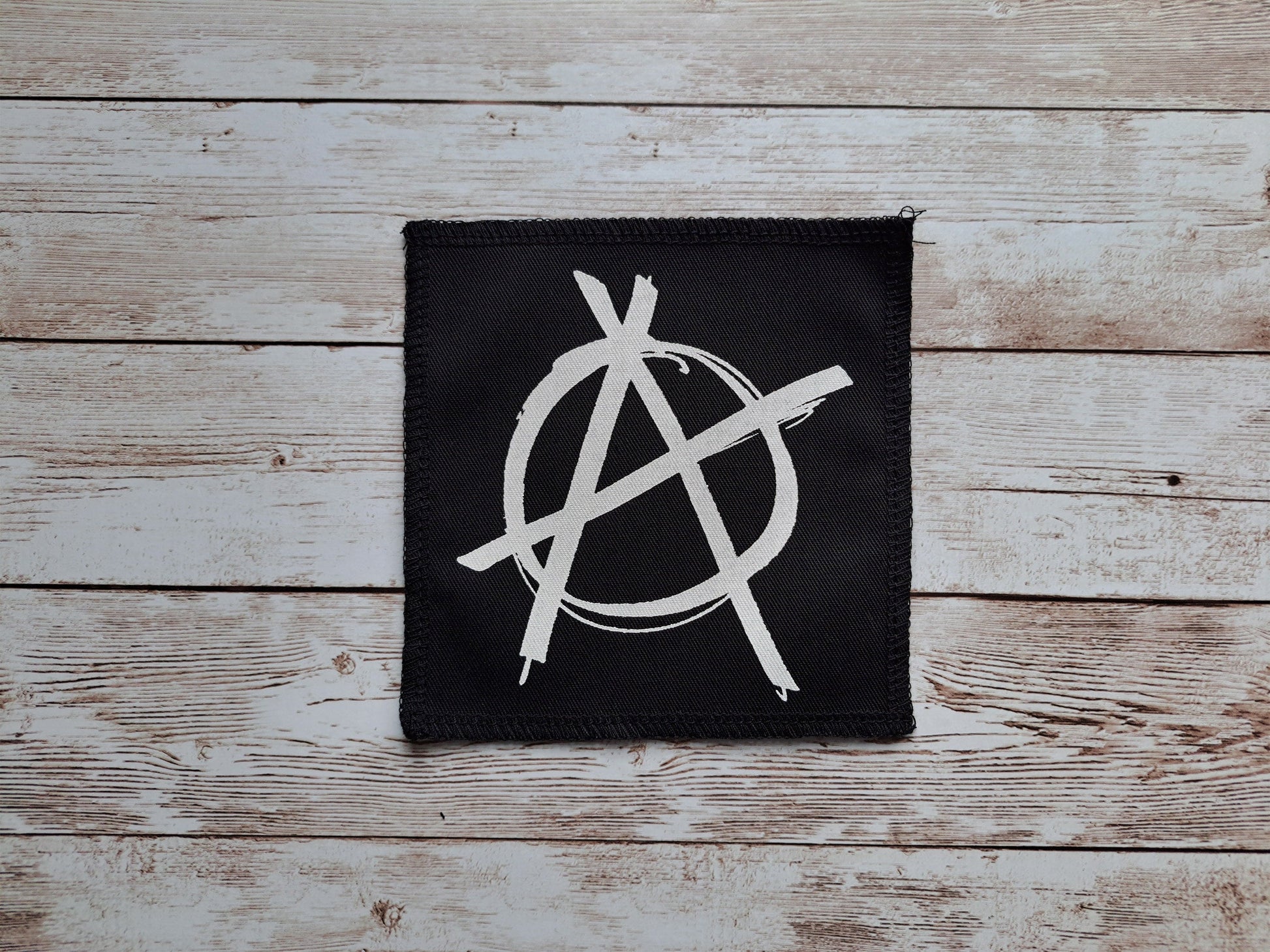 Anarchy Patch | Screen Printed Patch | Punk Patch