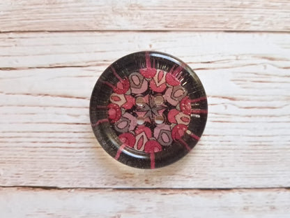 Floral Mandala Resin Buttons | Handmade | Unique Sewing Buttons