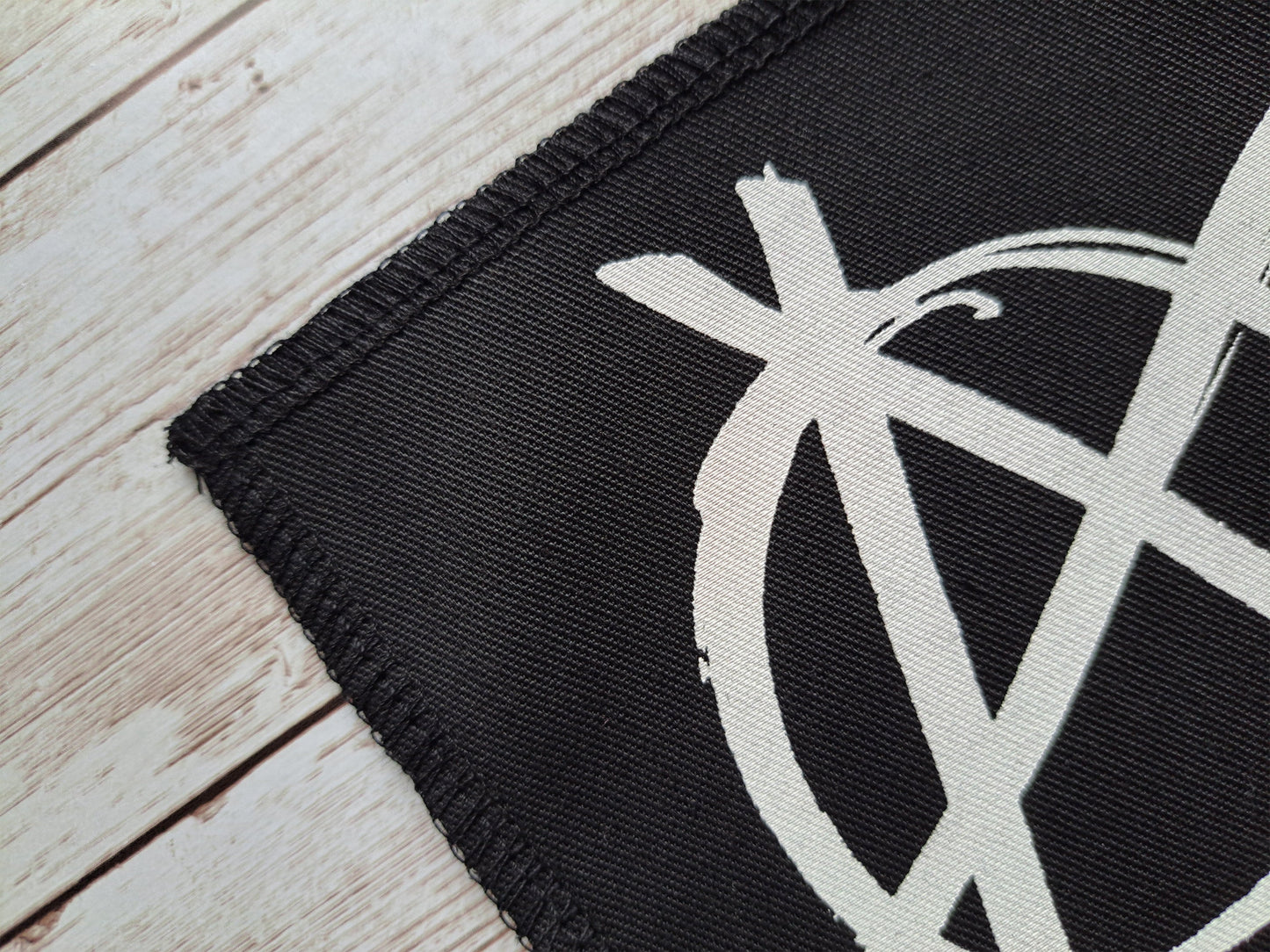 Anarchy Patch | Screen Printed Patch | Punk Patch