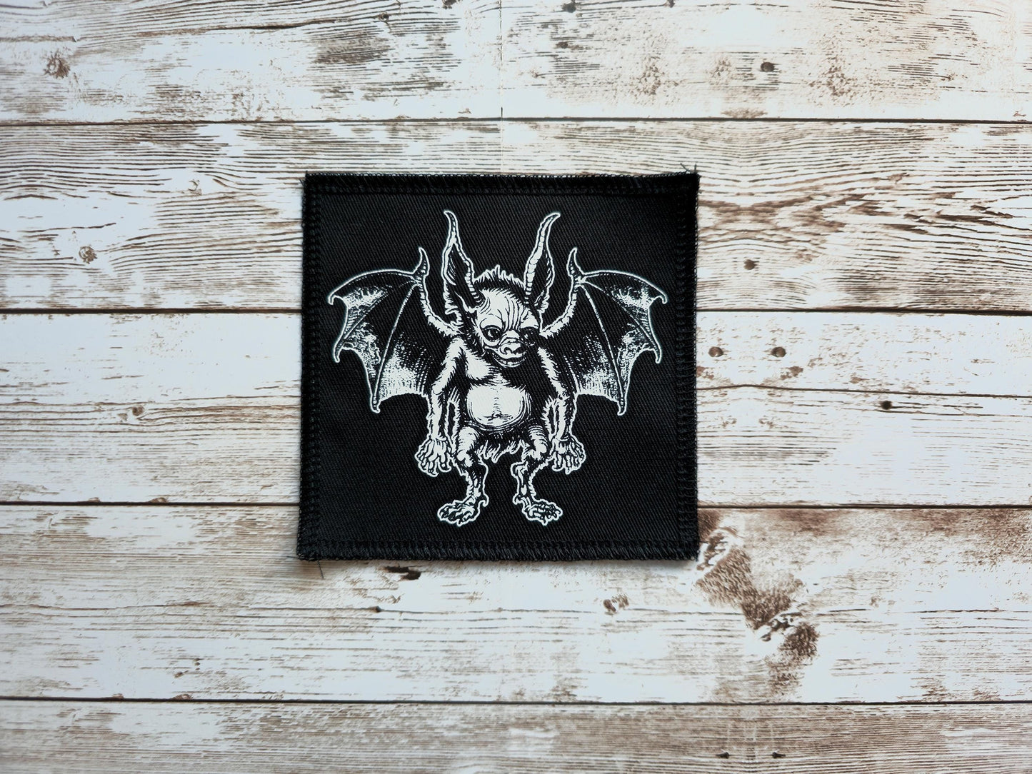 Little Devil | Screen Printed Patch | Sew On Handmade Patch