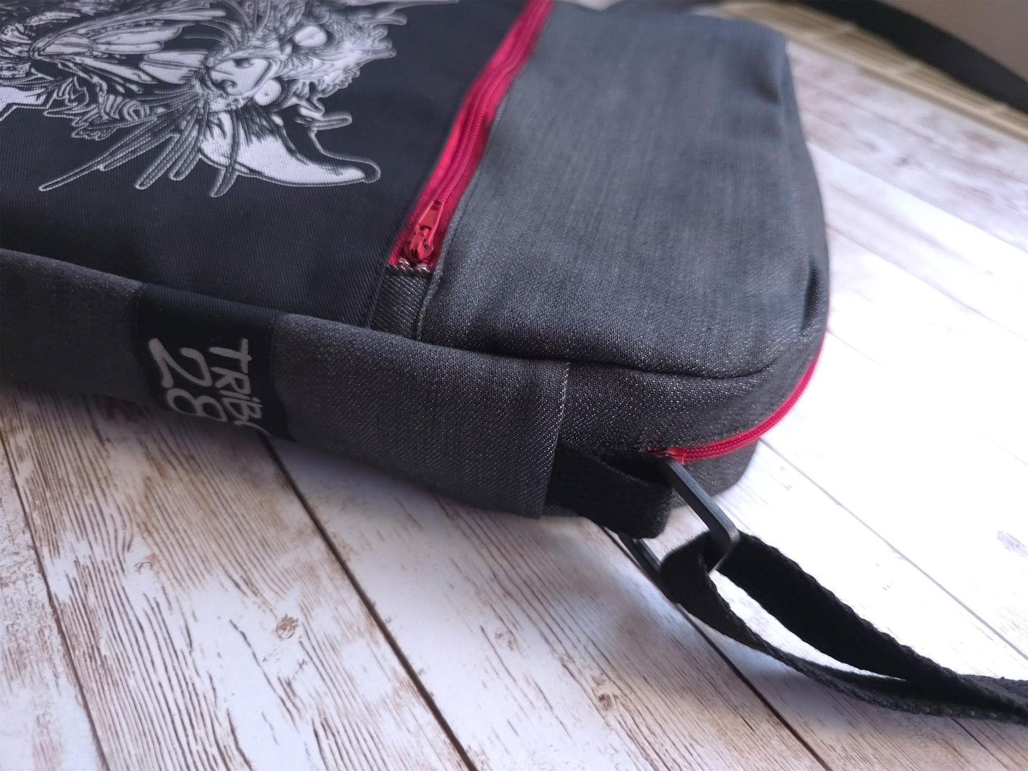 Rat Scream Crossbody Bag | Handmade Screen Printed Bag