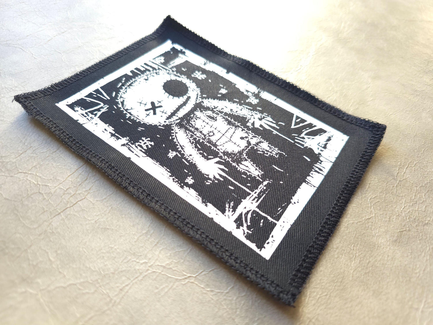 Voodoo Doll Patch | Screen Printed Patch | Sew On Patch