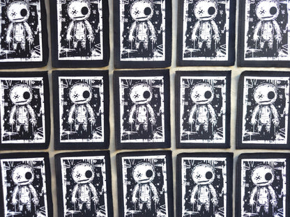 Voodoo Doll Patch | Screen Printed Patch | Sew On Patch