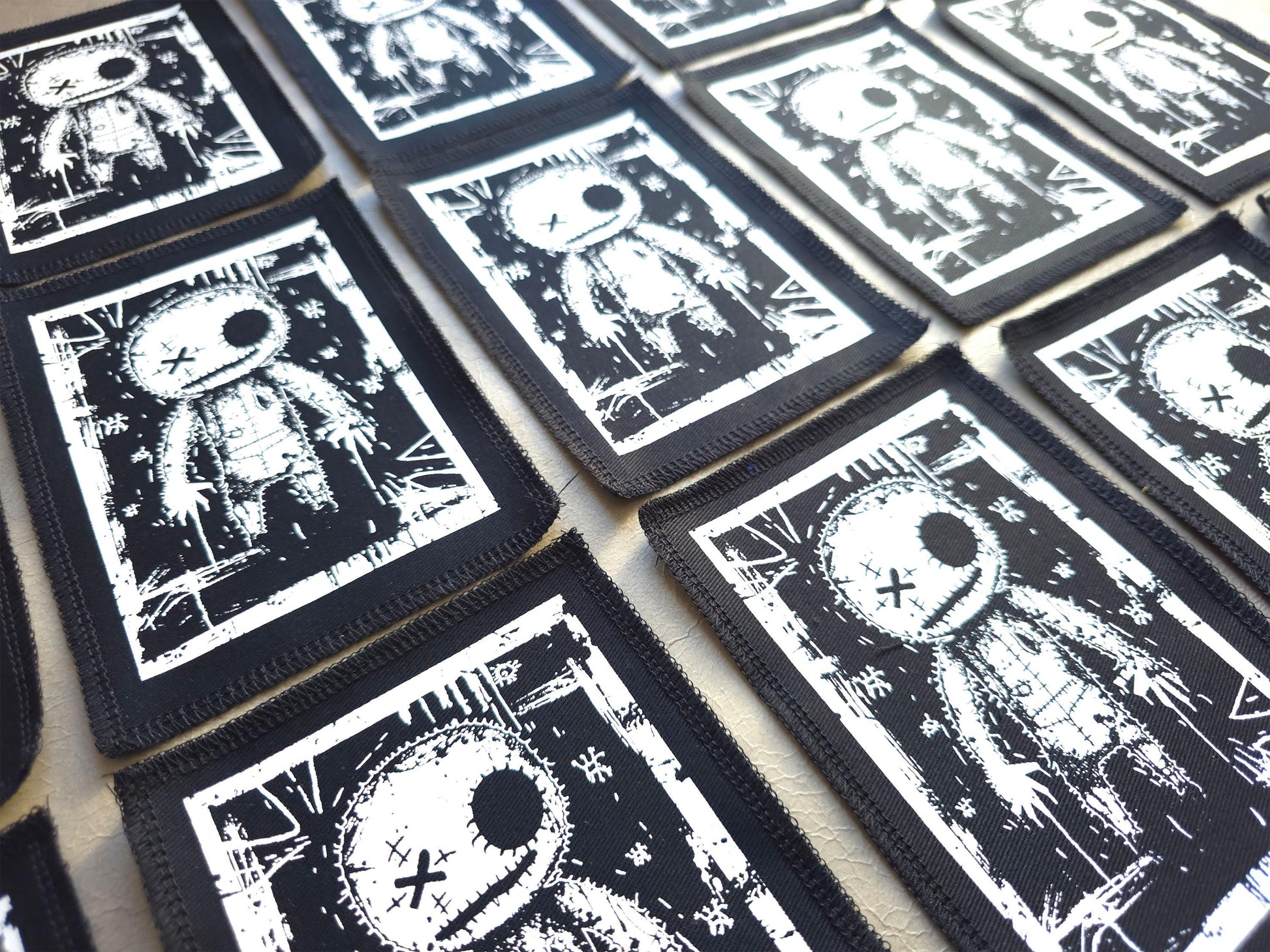 Voodoo Doll Patch | Screen Printed Patch | Sew On Patch