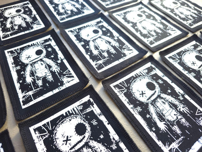 Voodoo Doll Patch | Screen Printed Patch | Sew On Patch