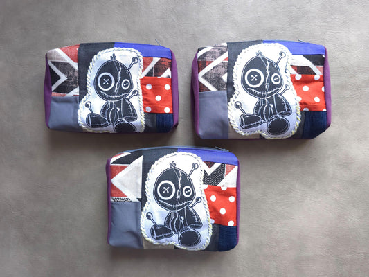 Voodoo Belt Pouch | Handmade Waist Bag | Screen Printed