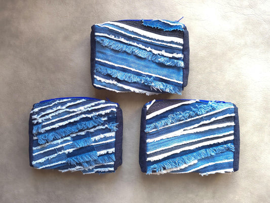 Denim Belt Pouch | Handmade Waist Bag | Zero waste