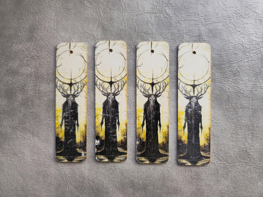 Forest Creature Wooden Bookmark | Handmade | Original Art Decoupage