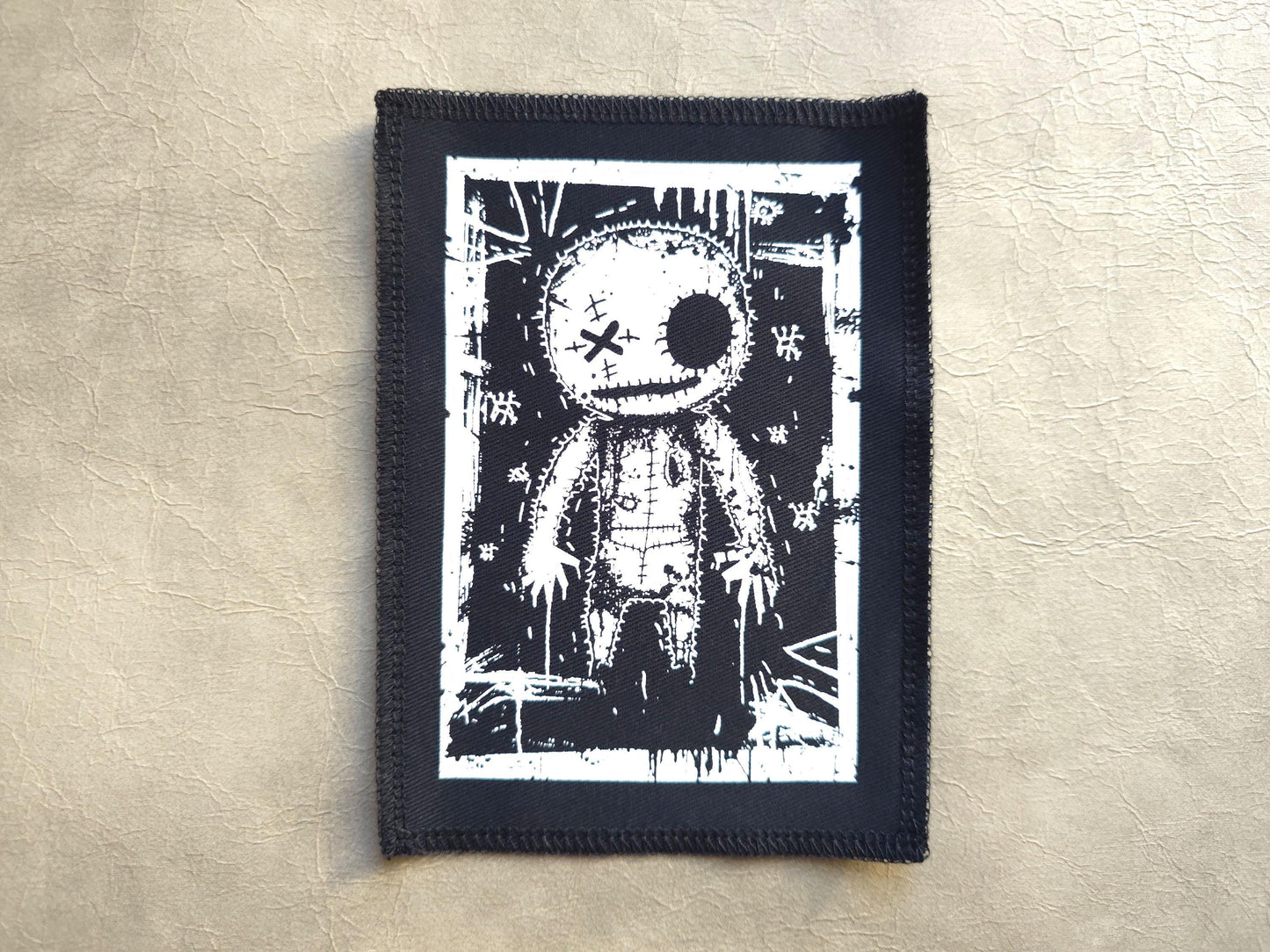 Voodoo Doll Patch | Screen Printed Patch | Sew On Patch