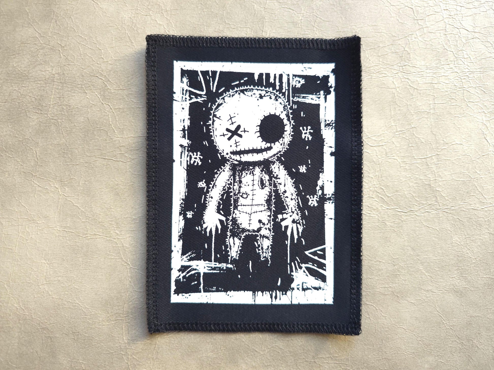 Voodoo Doll Patch | Screen Printed Patch | Sew On Patch