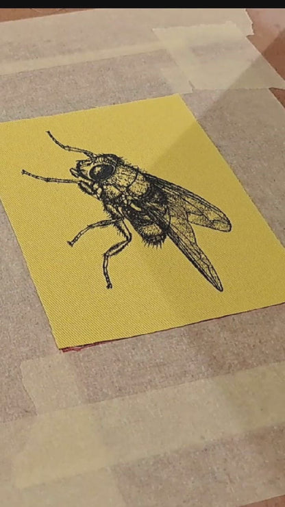 Fly Crossbody Bag | Handmade Screen Printed Bag